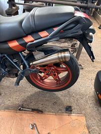 Bmw r1150r scarico persoanlizzato e silenziatore