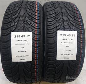 2 GOMME 215 45 17 UNIROYAL BR1407