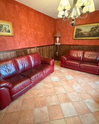 Divano in vera pelle Doimo Sofas Made in Italy