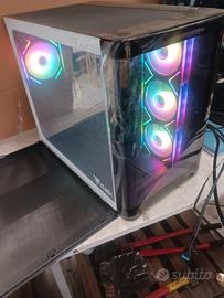 case gaming Dark cave curved 