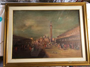 Olio su tela Autore D'ESTE