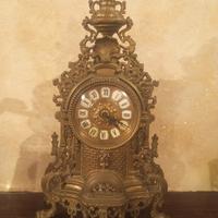 Orologio vintage ottone stile barocco