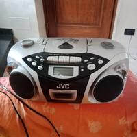 Lettore CD/ mangiacassette JVC