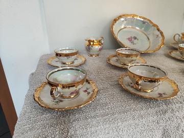 Servizio da Thè Seltmann Weiden Theresia in oro
