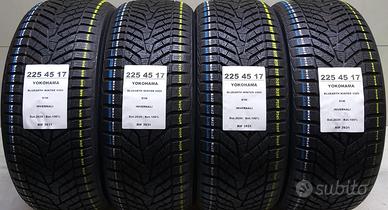 4 GOMME 225 45 17 YOKOHAMA 100% INV RIF3931