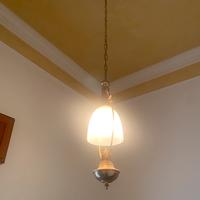 Lampadario in ottone - in buone condizioni