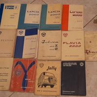 LIBRETTO USO MANUTENZIONE LANCIA FULVIA FLAVIA HPE