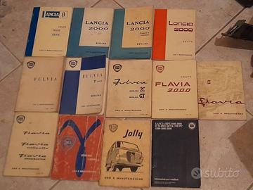 LIBRETTO USO MANUTENZIONE LANCIA FULVIA FLAVIA HPE
