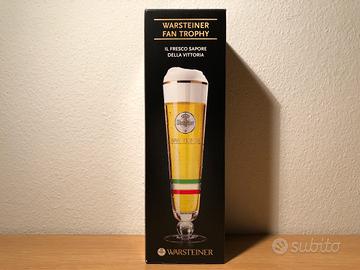 Bicchiere Birra Warsteiner Fan Trophy Italia