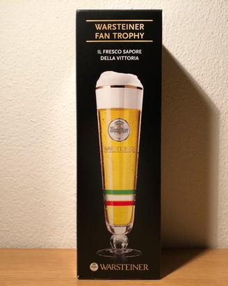 Bicchiere Birra Warsteiner Fan Trophy Italia