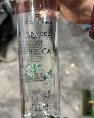Grappa di Rocca con uve di Sagrantino Rocca Fabbri