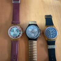 Lotto 3 orologi Swatch vintage originali