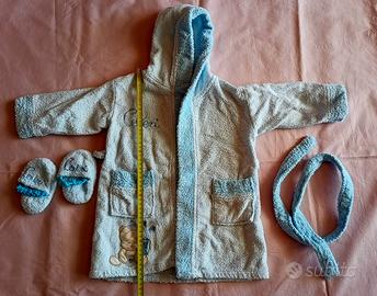 set 2 accappatoi  bimbo 