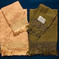 asciugamani / teli damascati vintage nuovi