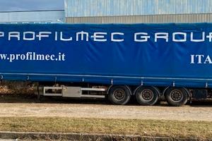 Semirimorchio Trasporto Tronchi con Buca Piantane 