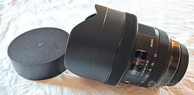Obiettivo Sigma Art 12-24 f.4 per Canon