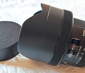 Obiettivo Sigma Art 12-24 f.4 per Canon