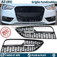 Griglie FENDINEBBIA PER AUDI A3 rs3 8V NIDO D' APE