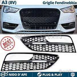 Griglie FENDINEBBIA PER AUDI A3 rs3 8V NIDO D' APE