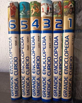 Grande Enciclopedia Medica Curcio. Completa 6 Vol.