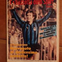 GAZZETTA SPORT ILLUSTRATA INTER CAMPIONE 1980