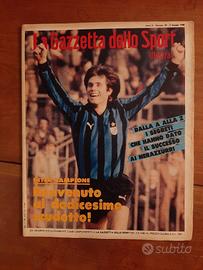 GAZZETTA SPORT ILLUSTRATA INTER CAMPIONE 1980