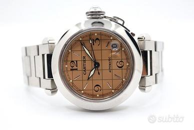 Cartier Pasha C 35mm Ref. 2324 Salmone no corredo