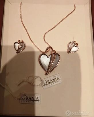 Parure Urania Preziosi - Collana e orecchini 