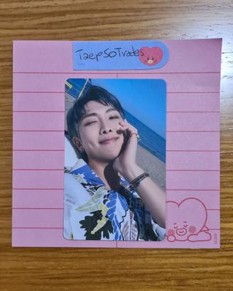 Namjoon Peach Version Photocard di Butter