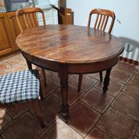 Tavolo ovale  antico dell'800