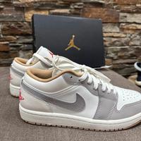 Nike Air Jordan 1 low sail college grey eu 40
