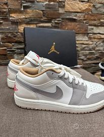 Nike Air Jordan 1 low sail college grey eu 40