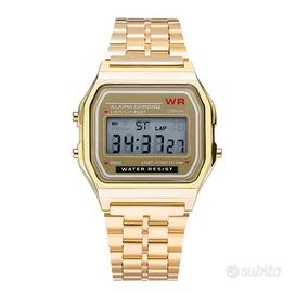 orologio vintage digitale stile retró casio