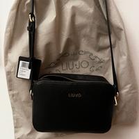 Borsa Liu-Jo crossbody nera con cartellino