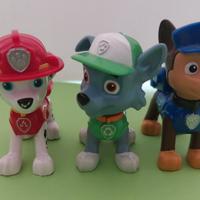 Paw-Patrol Marshall, Rocky e Chase