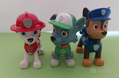 Paw-Patrol Marshall, Rocky e Chase