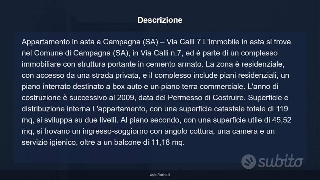 Appartamento – Campagna, Quadrivio, Pezzarotonda - Altro