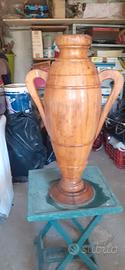vaso in legno vintage 