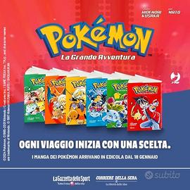 POKEMON MANGA FUMETTI NUOVI