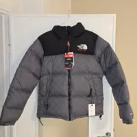 Giubbotto The North Face x Gucci Nuptse grigio GG 