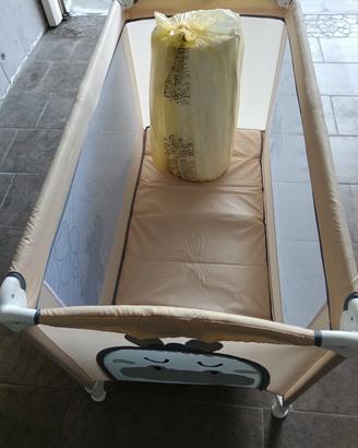 lettino più materasso 