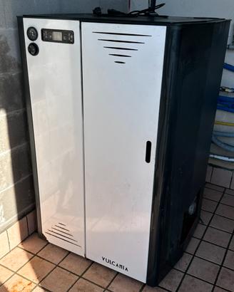 Termostufa/caldaia a pellet Vulcania idroboiler