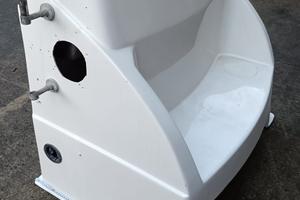 Consolle vetroresina barca