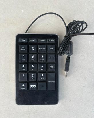 Tastiera Numerica USB Rapoo K10 Black