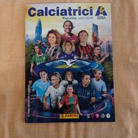 Album Figurine Calciatrici Panini+6 Figurine 