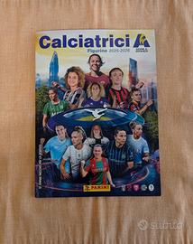 Album Figurine Calciatrici Panini+6 Figurine 