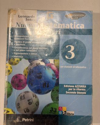 Libro scolastico Nuova Matematica a colori 3