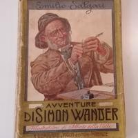 Le Avventure Di Simon Wander Emilio Salgari. 1921.