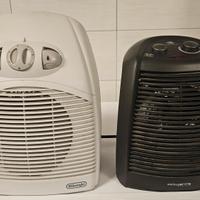 N.2 Termoventilatori da bagno Delonghi e Rowenta
