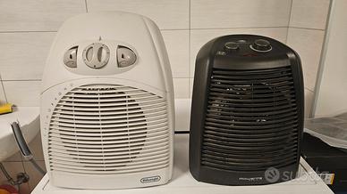 N.2 Termoventilatori da bagno Delonghi e Rowenta